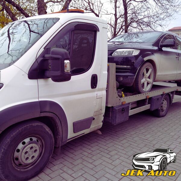 Tow truck services Liepaja, Car assistance, Car towing, Towing services, SOS, JEK AUTO