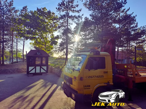 Tow truck services Liepaja, Car assistance, Car towing, Towing services, SOS, JEK AUTO
