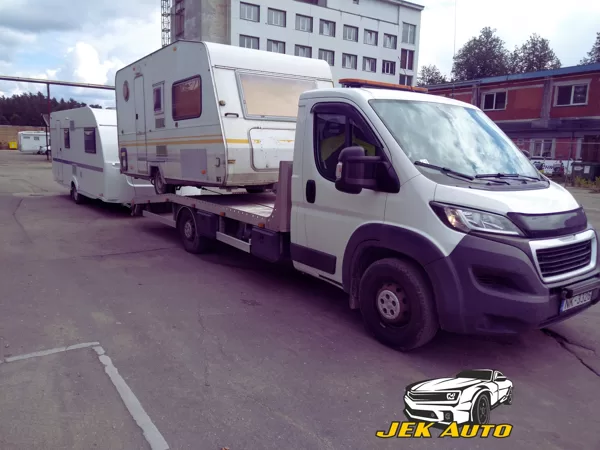 Evakuatorius, Technine pagalba kelyje, tralas, traliukas, Liepoja, JEK AUTO